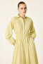 Elastic Waist Poplin Dress - 4