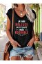 Women's Mix Printed V-Neck Sleeveless Regular Fit Comfortable T-Shirt