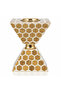 Gold & Cream Plastic-Coated Incense Burner - 17×12 cm - 4