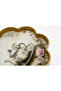36 cm Decorative Glass Presentation Tray |   English Tea Decorative Gold Glass Tea and Coffee Serving Tray - 2