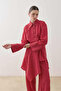 Mobile Piece Shirt Set Red - 4