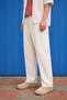 3 Pieces Men's Casual Summer Jogger Linen Trousers - 3