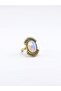 Natural Stone Opal Natural Gemstone Women's Antique Adjustable Ring Euy94Op - 5