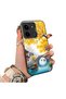 Redmi 15C 4g Compatible Silicone Edge Hard Back Case Couple Phone Case Landscape Pattern