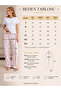2-Piece Women's 100% Cotton Combed Single Jersey Double Set Pajama Bottoms - 4