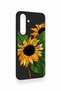 Samsung S25Fe Compatible Moonflower Patterned Silicone Case - 3
