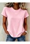 100% Cotton Oversize Fit Crew Neck T-Shirt - 2