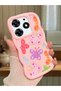 Tecno Spark 10 Pro Compatible Case Camera Protector Pink Silicone Couple Phone Case Butterfly Pattern