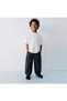 Unisex Kids' Checkered Denim Trousers - Elastic Waist Comfortable Fit Casual Cotton Pants - 2