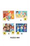 4-in-1 Educational Puzzle Set Fun-Filled 4-Piece Puzzle Set with Different Images Endless Excitement - 2