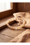 Citrine - Pink Quartz Natural Stone Bracelet (6 mm) - 3