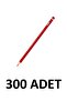 300 Pieces of Red Copy Pens, Header Pens, Lead Red Pens