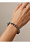 Hematite Natural Stone Bracelet - Faceted Cut (10 mm) - 2