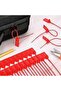 Plastic Security Seals - Anti-Tamper Numbered Zip Ties for Fire Extinguishers (30 Pack, 300MM) - 7