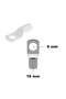 Copper Cable Lugs Ring Terminal Connectors - Pack of 10 (Cable Size 16mm, Hole Size 6mm) - 2