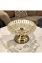 Glass Ashtray with Metal Legs, Decorative, Stylish Design, 19X12 cm - 3