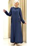 ملابس خارجية من طراز KUPRA İPEK BUSE MODEL TESETTÜR - 4