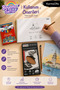 Painting Set 23X35 Drawing Pad 12-Pack Dry Paints 12-Pack Fatih Graded Pens - 3