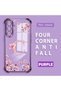 Samsung Galaxy A56 Compatible Transparent Back Four-Corner Reinforced Impact Protection Silicone Case