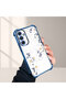 Samsung Galaxy A54 Compatible Transparent Back Four Corners Reinforced Impact Protection Silicone Case - 4