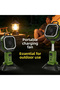 F-30P Multifunction Outdoor Camping Fan with 20000mAh Rechargeable Battery and Remote Control - 7