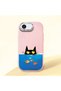 Pink Silicone Case with Shock-Absorbing Camera Protections Compatible with iPhone 16E