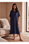 Set of 2 - Intimates Midi Length Night Dress Short Sleeves Assorted Print Viscose - 6