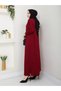 Wonderful Combed Cotton Striped Wear Out Function Dress the Dress of Our Hatless - 3