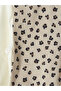 Lcw Baby Ecru Printed Baby Girl Set - 7