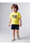 Trendlucky Fenerbahçe Printed Baby Boy Shorts Set with Difference in Color