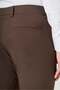 Brown Side Pocket Slim Fit Stretchy Chino Trousers 1003260154 - 4