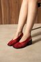 Fallon Genuine Leather Thick Heeled Women's Shoes Sandals - 4