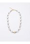 Sea Shell Stone and Starfish Design Pinterest Necklace |   Does Not Darken |   Women's Necklace with Gift Box - 2