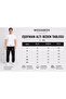 2-Pack Men's 2 Threaded Sweatpants with Straight Legs, Comfortable Fit for Daily and Sports Use (2 Pcs) - 3