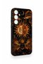 Samsung A35 Compatible Mystic Sun Patterned Silicone Case - 2