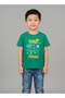 Boys King Of Chaos Green T-Shirt