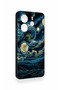 Redmi Note 14 4g Compatible Starry Night Pattern Silicone Case - 2
