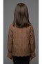 Girl's Scalloped Shirt, Special Occasion Cotton Shirt, Ages 7-14 - 2