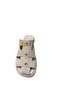 Women's Flat Non-Slip Sole Closed Front Cage Slippers - 6