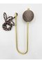 Curtain Accessory for Cornice Installation with Rope-Wrapped Ghost Curtain Rod, 1 Piece (Easy Installation Without Drilling the Wall) Brown-Mink