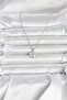 316L Steel Chain Silver Color Clover Model Women's Necklace - 2
