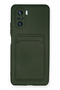 Aconcept Mi 11I Case Kelvin Silicone with Business Card Holder - (31601) Dark Green
