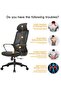 Breathable Ergonomic Mesh Office Chair | Chrome Base & Lumbar Support - 7