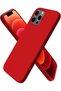 Aconcept iPhone 12 Pro Max Case First Silicone - (115457) Dark Red