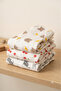 3-Piece Baby Long Romper Set |   Kiz Bebek |   100% Cotton Rib |   Ecru / Beige, Cream, Light Beige - 7