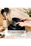 19-Piece Non Stick Cookware Set, Detachable Handle, PFOA & BPA Free, Dishwasher Safe, Black - 5