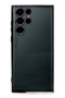 Aconcept Galaxy S22 Ultra Case with Lens Silicone (95359) - Black - 2