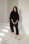 طقم بنطلون رياضي فارا - أسود - 6