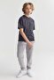 سروال رياضي للأولاد بتفاصيل خياطة مميزة - 3