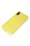 Aconcept iPhone X Case First Silicone (180129) - Yellow - 4